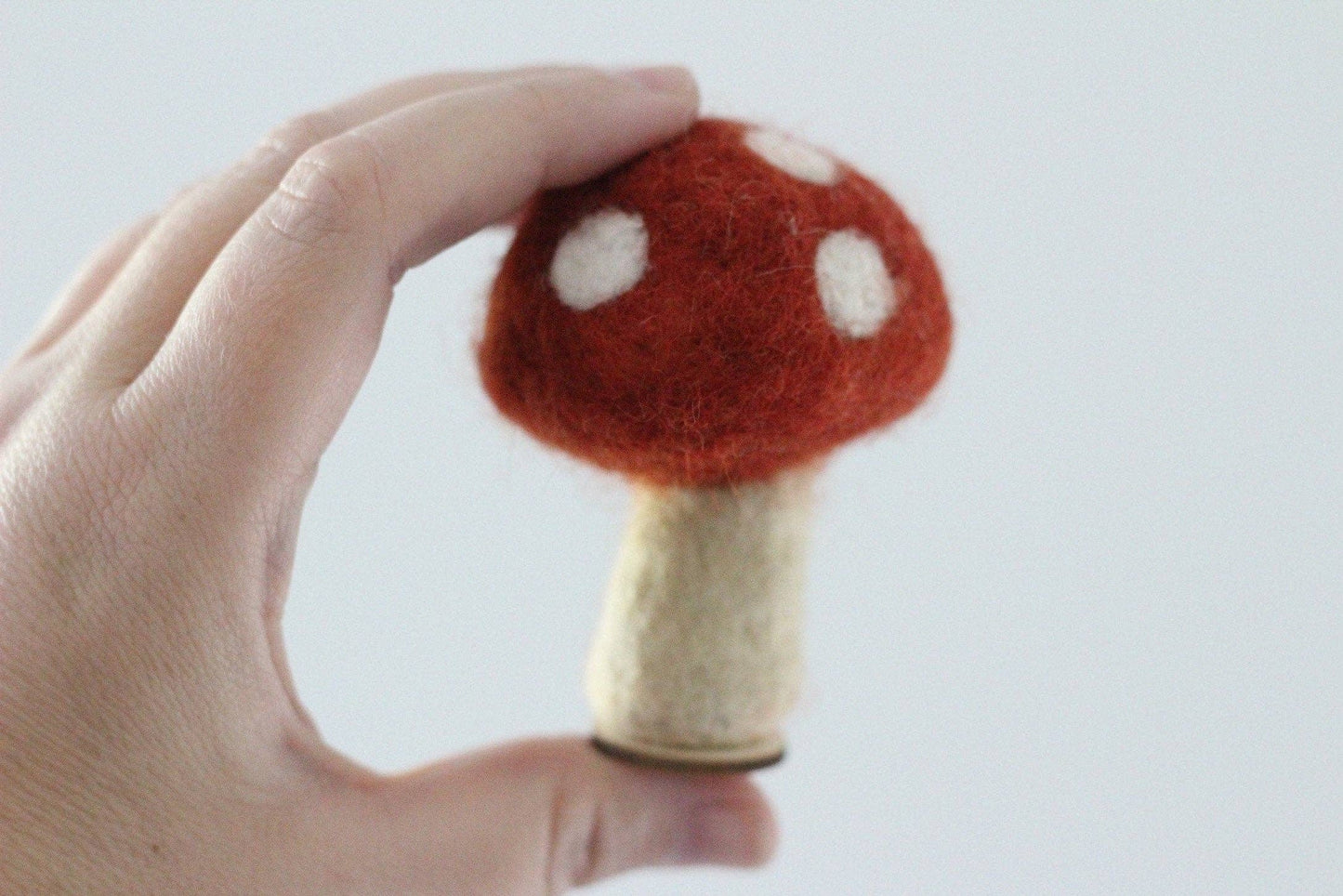 Woodland Mushrooms 100% Wool