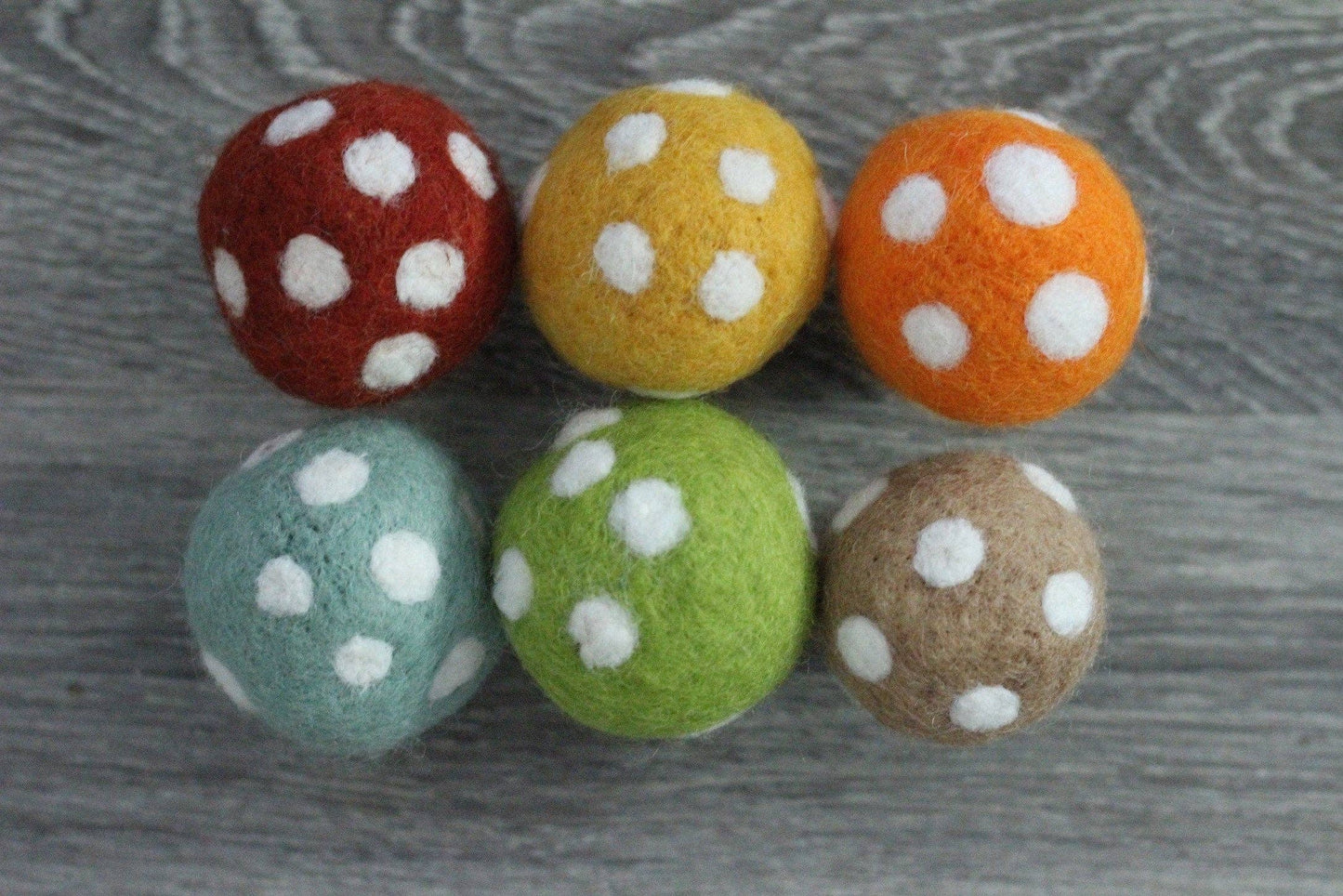 Woodland Mushrooms 100% Wool