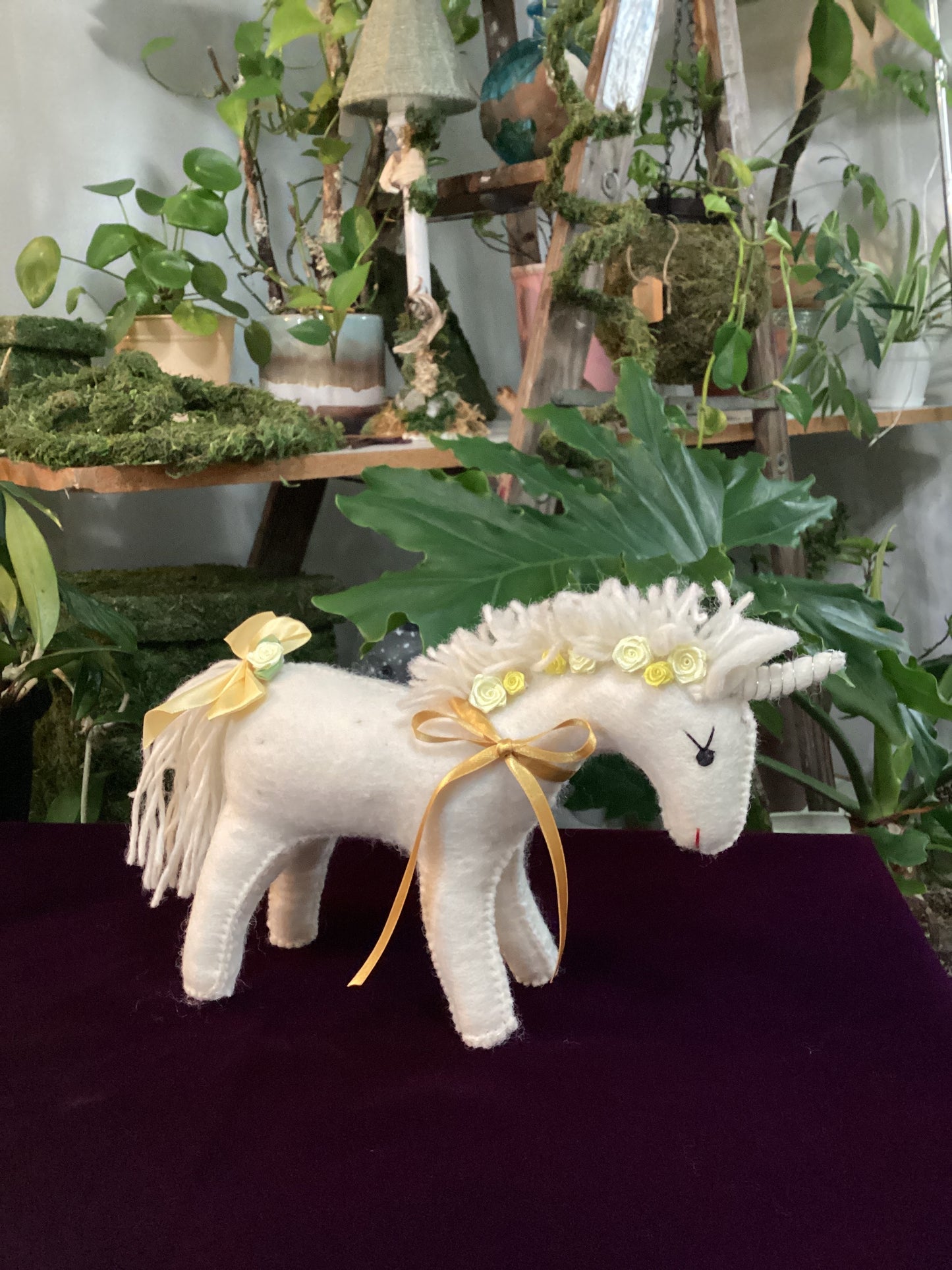 Wool Unicorn- 100% Organic Wool - Large