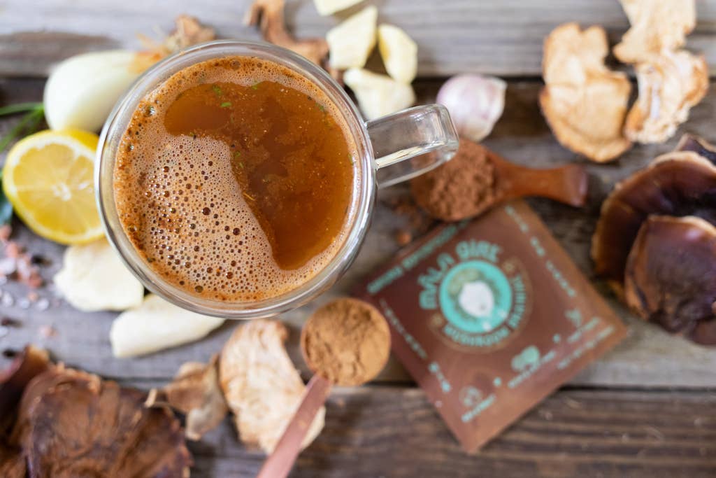 Superfood Instant Broth Powder w/ Reishi and Lions Mane