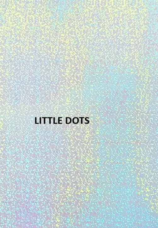 Sea Turtle Watercolor Die Cut Vinyl Sticker: Little dots holo / Loose/unpackaged