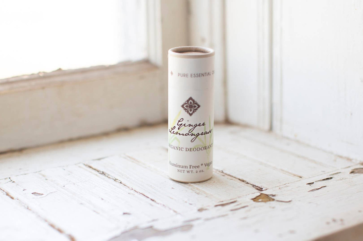 Ginger Lemongrass Organic Deodorant