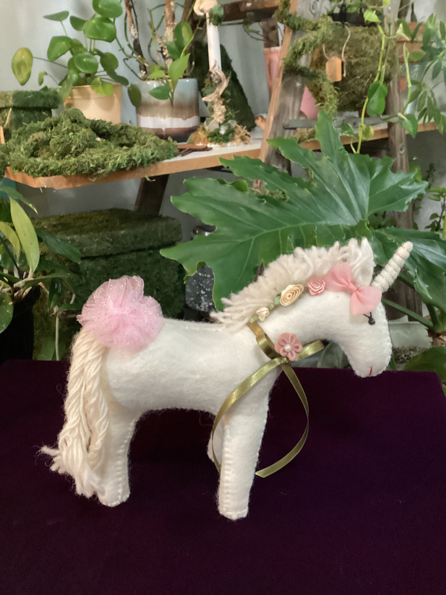 Wool Unicorn- 100% Organic Wool - Large