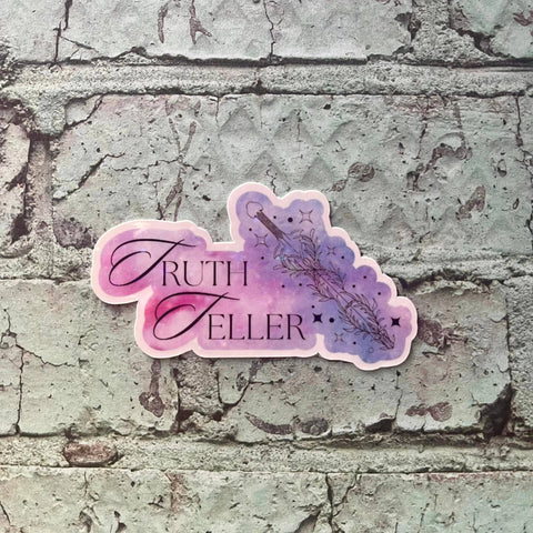 Court Of Thorns & Roses Holographic Die Cut Vinyl Sticker