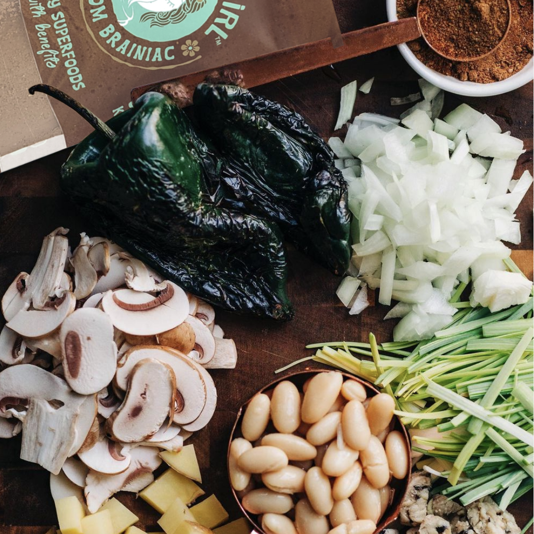 Superfood Instant Broth Powder w/ Reishi and Lions Mane