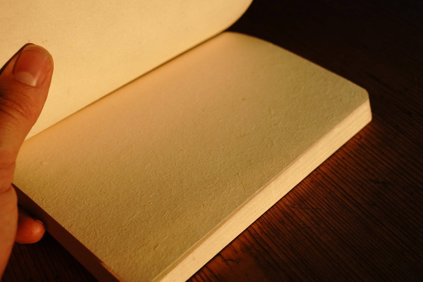 Simple Textured Paper Notebook
