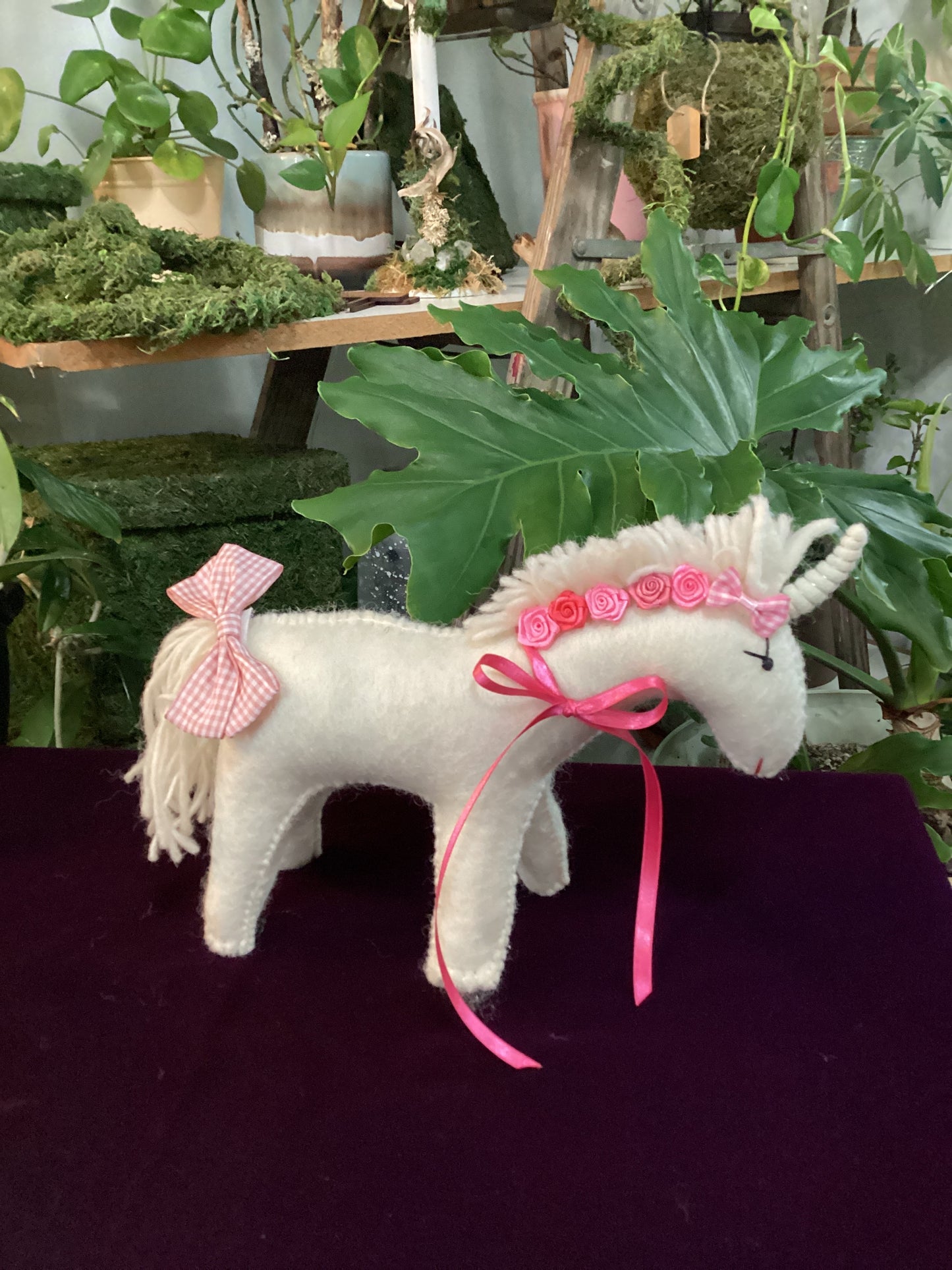 Wool Unicorn- 100% Organic Wool - Large