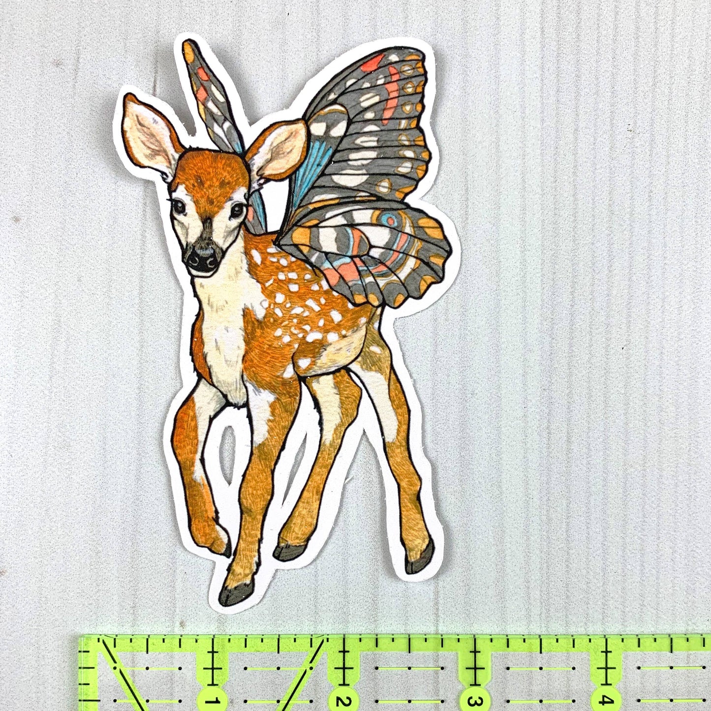 Fairy Fawn Vinyl Sticker