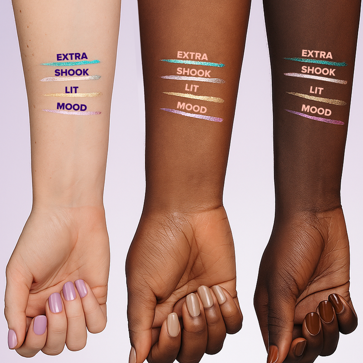 KiraKira | MOOD-Pink | Glitter Freckles | Glitter Eyeliner