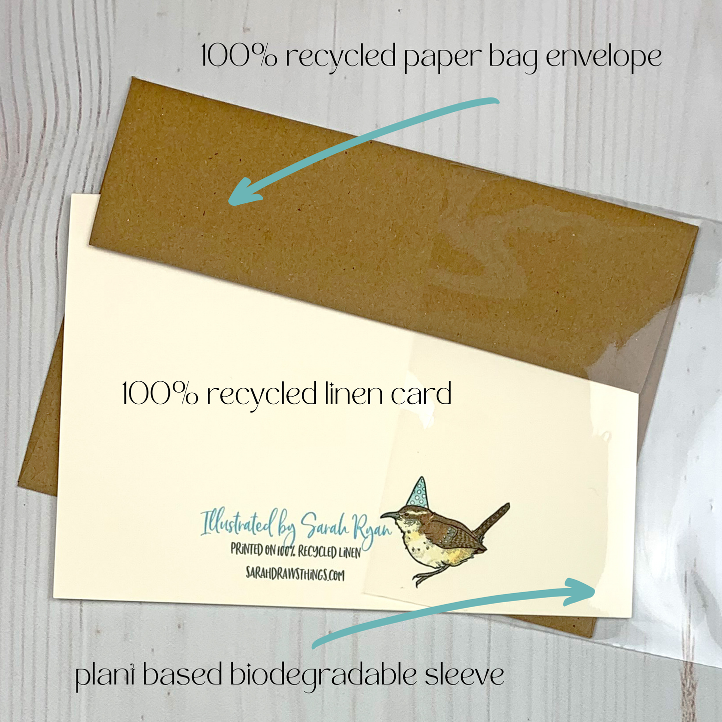 Fairy Fawn Notecard 5x7" Notecard