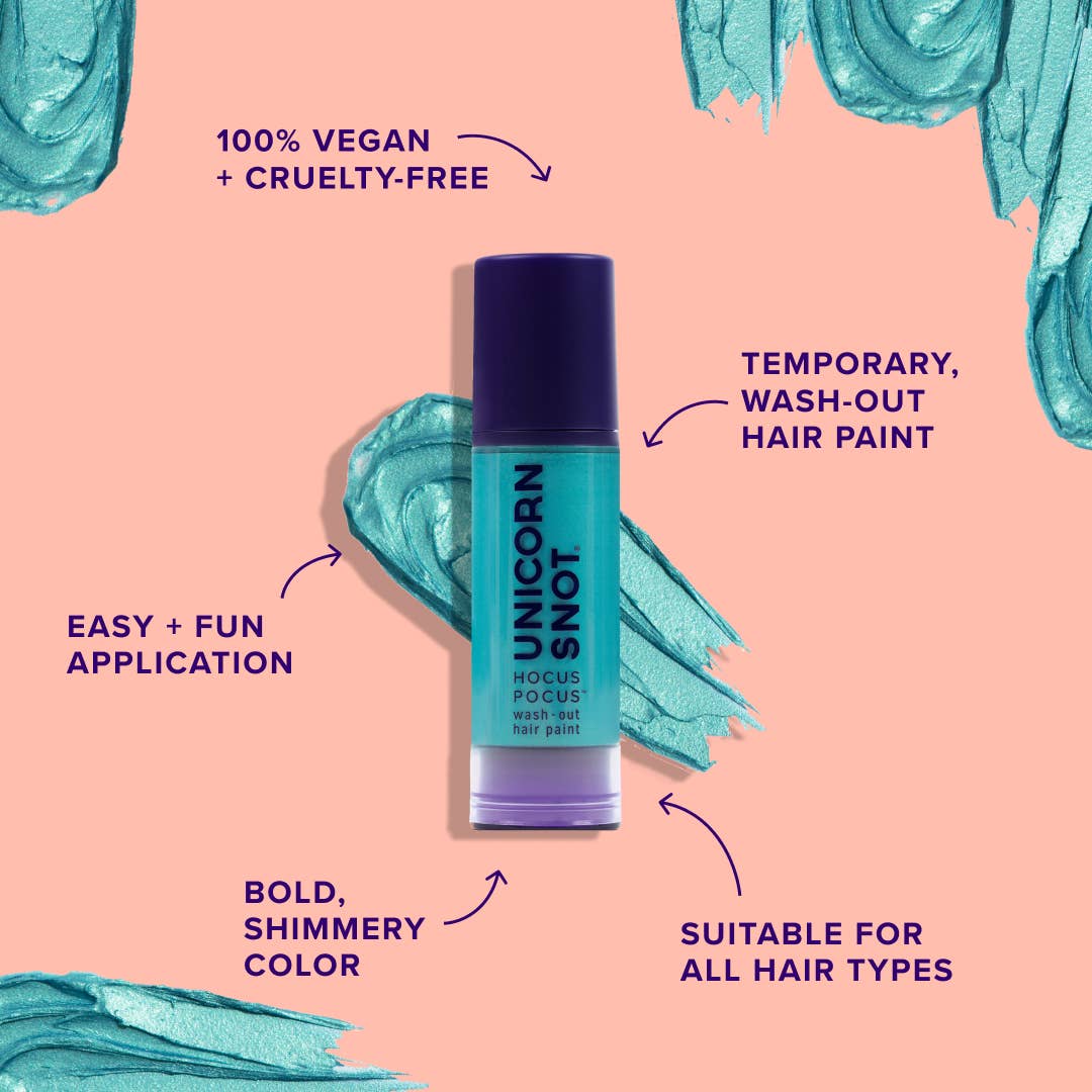 Hocus Pocus Hair Paint | Blue-Snap | Wash Out Hair Paint