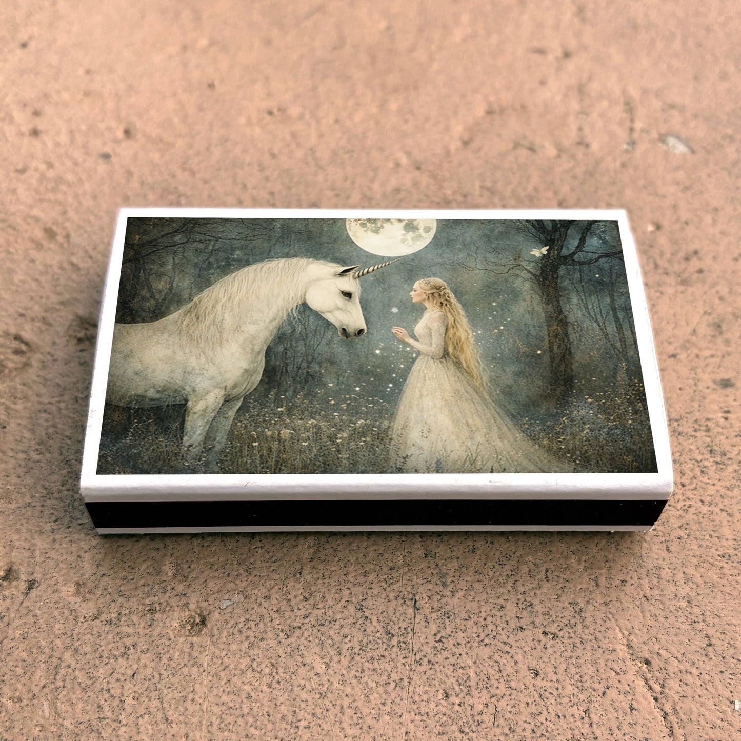 Matches • Girl wih Unicorn •Home Decor for Candles & Incense