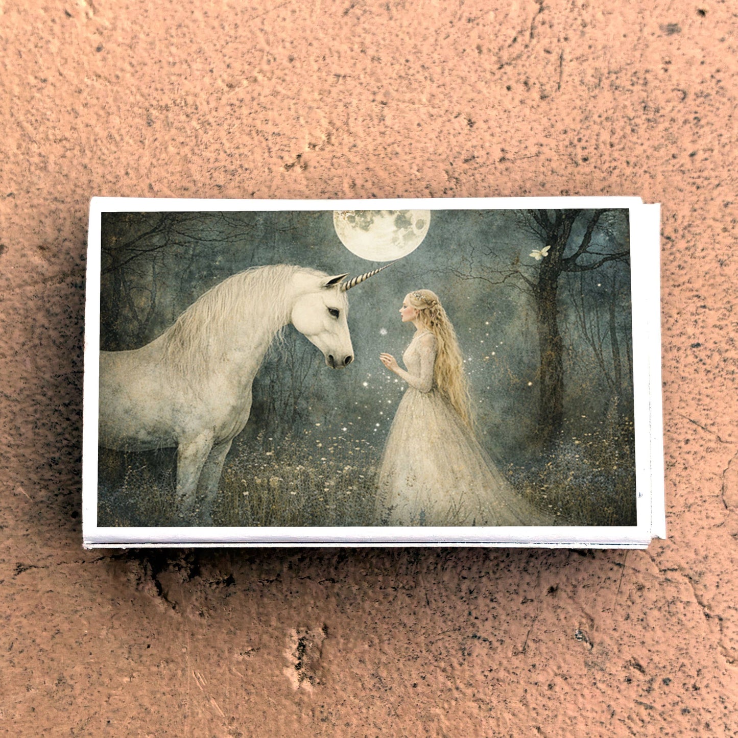 Matches • Girl wih Unicorn •Home Decor for Candles & Incense
