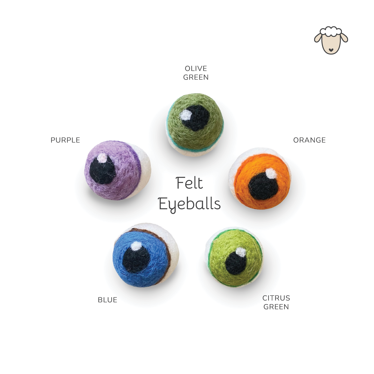 Plant Eyeballs- Choose your colors and quantity