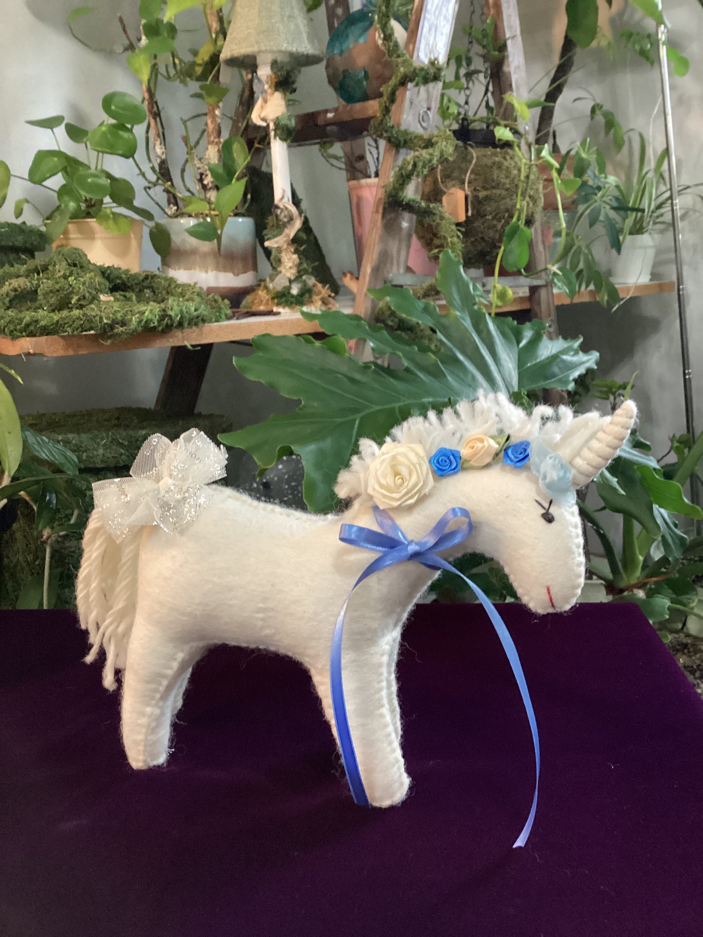 Wool Unicorn- 100% Organic Wool - Large