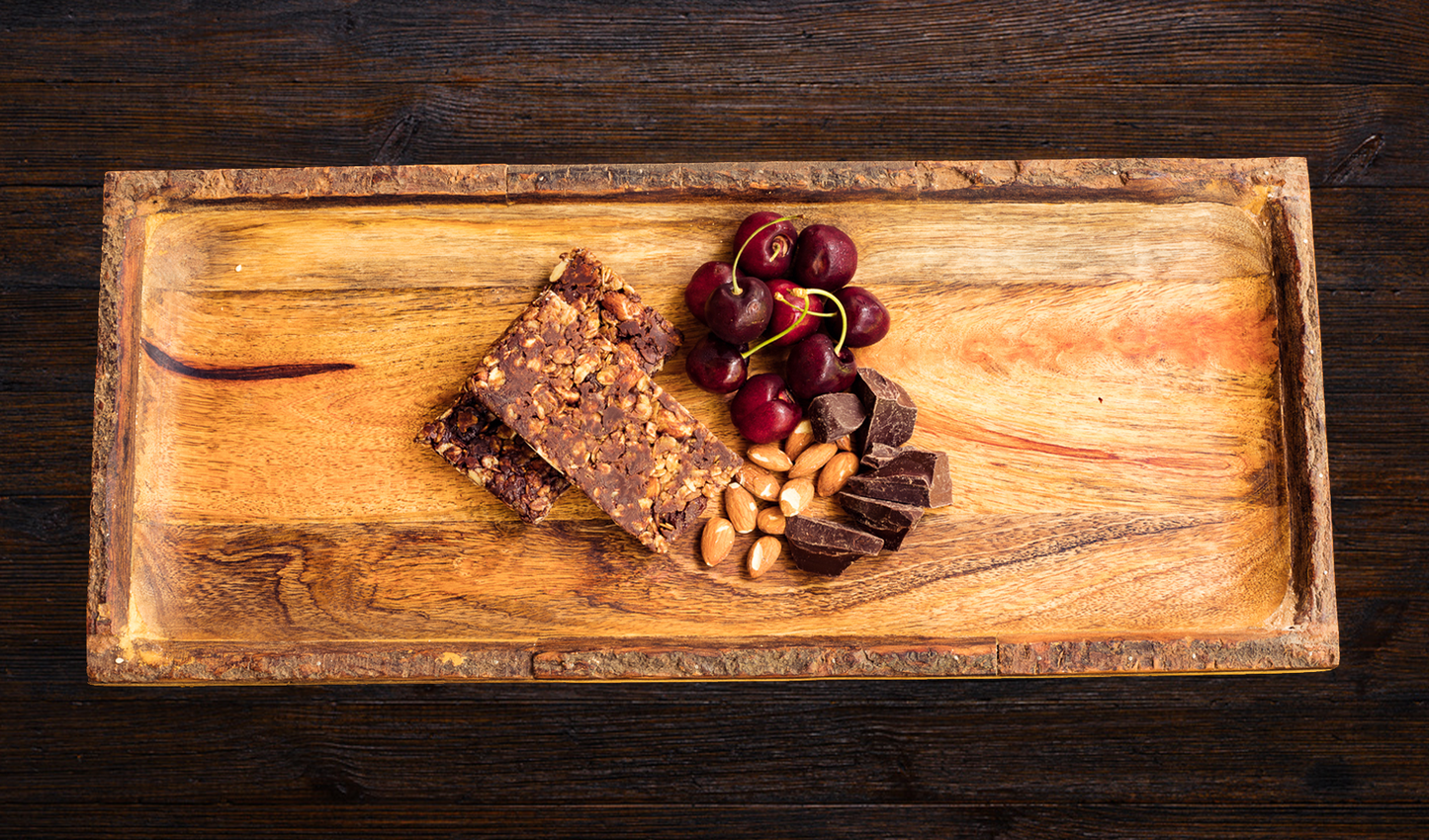 Moose Bar - Dark Chocolate, Almonds & Cherries Snack Bar