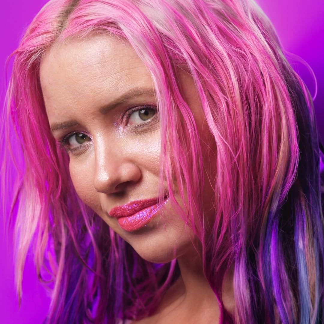 Hocus Pocus Hair Paint | Purple-Zap | Wash Out Hair Paint