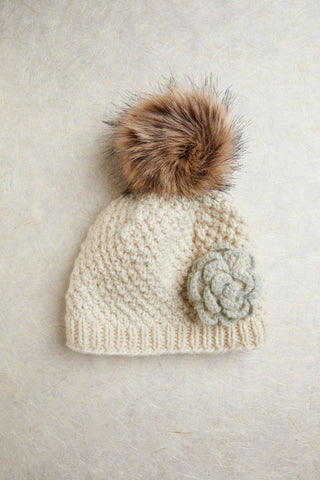 Chantilly Ecru Beanie