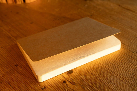 Simple Textured Paper Notebook