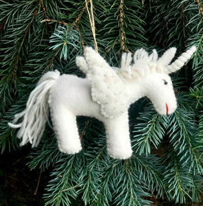 Ornament- White Unicorn