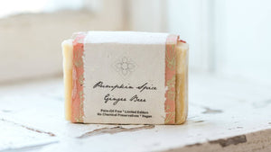 Pumpkin Spice Ginger Beer Organic Soap